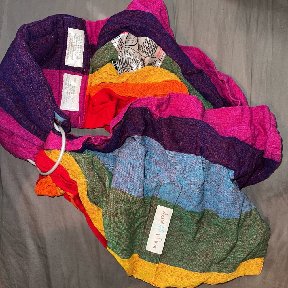 Maya wrap ring carrier